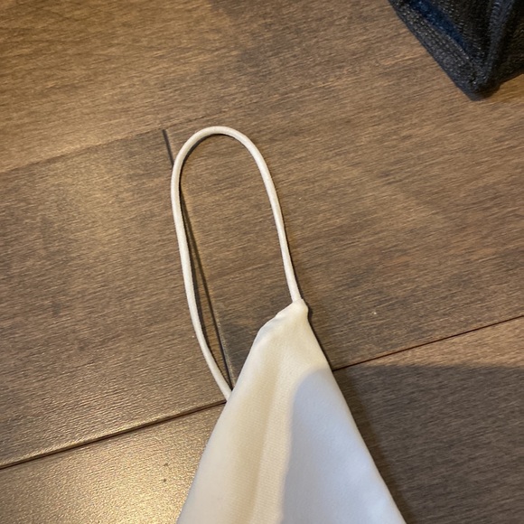 Simons Love Tree white slip dress v neck spaghetti straps brand new with tags - Picture 6 of 7